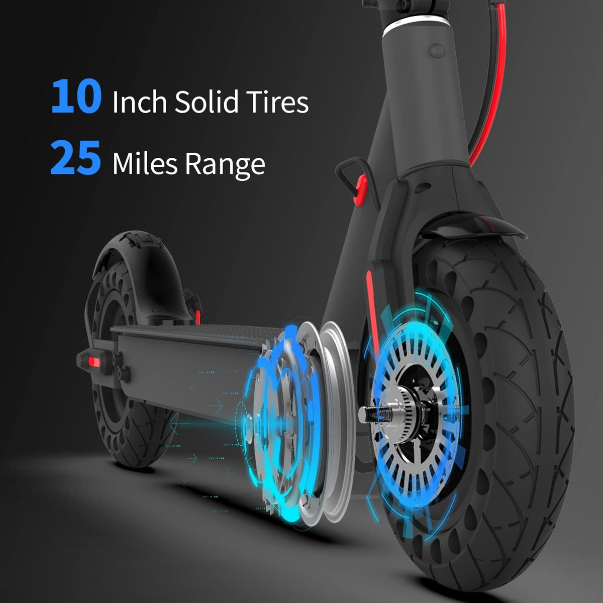 10" Solid Tires Electric Scooter L3505