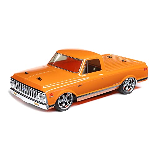 1/10 1972 Chevy C10 Pickup Truck V100 AWD RTR Orange RC Truck P918