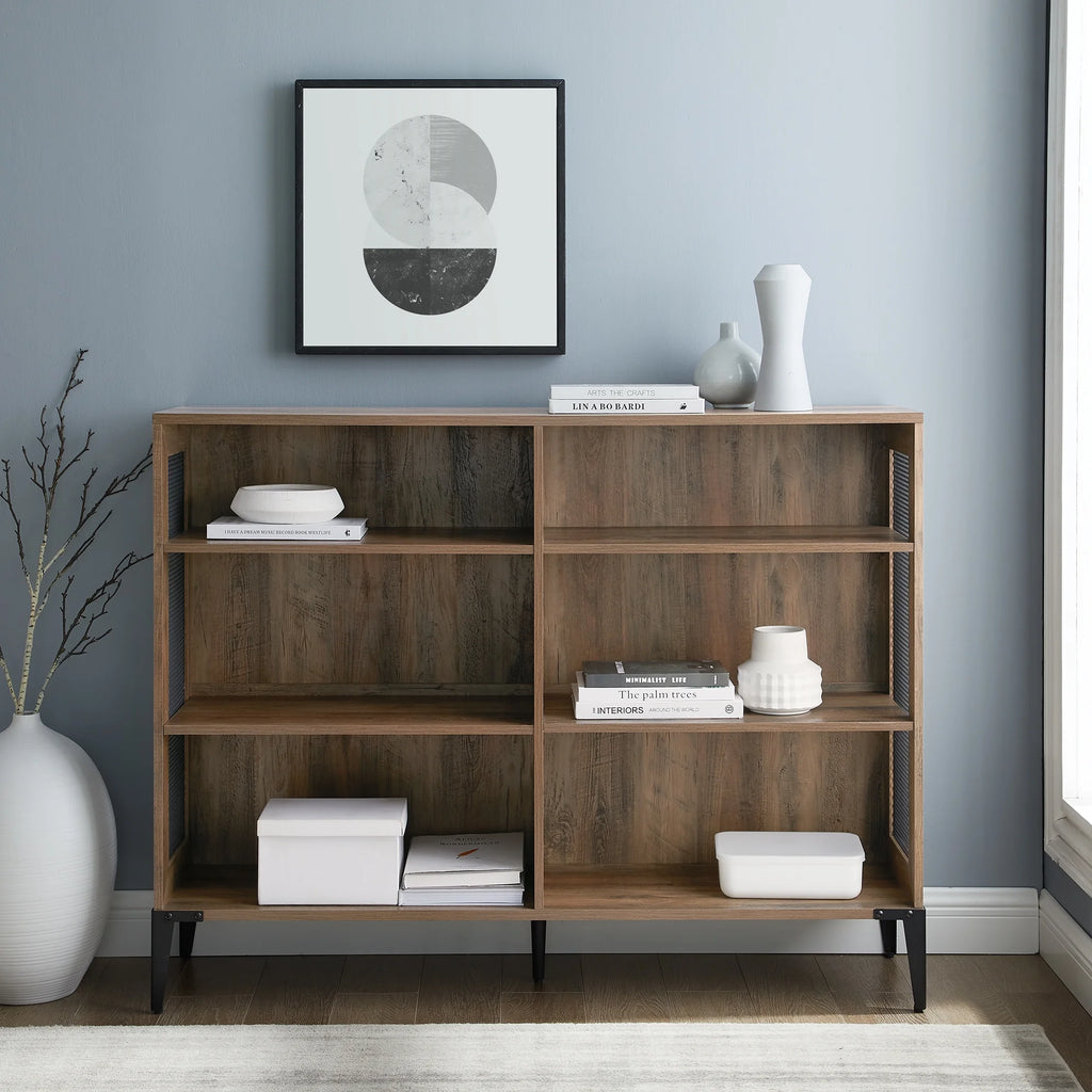 6-Shelf Reclaimed Bookcase R4489
