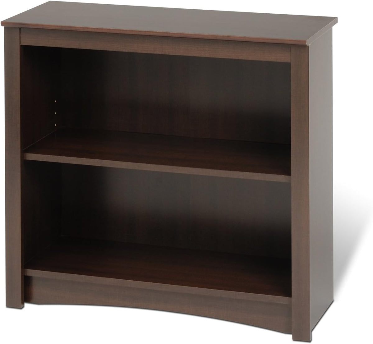 Espresso 2-shelf Bookcase Q106