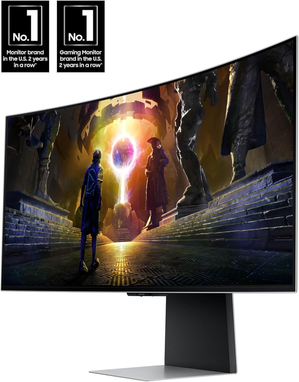 34" Ultra WQHD Curved Gaming Monitor, 175Hz, 0.03ms, DisplayHDR True Black 400, AMD FreeSync Premium Pro E27610