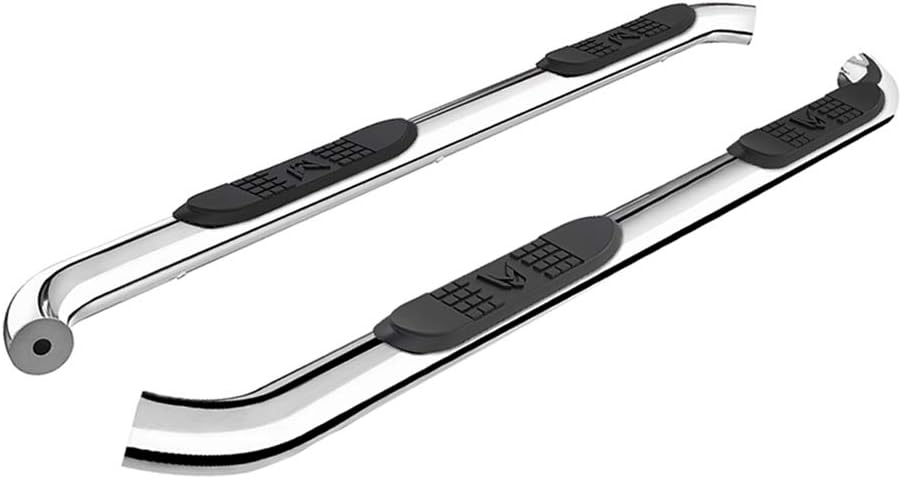 Stainless Steel 3 Side Step Rails Nerf Bars Running Boards (2pcs) N6147