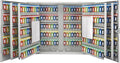 Grey Key Cabinet with Key Lock B2633