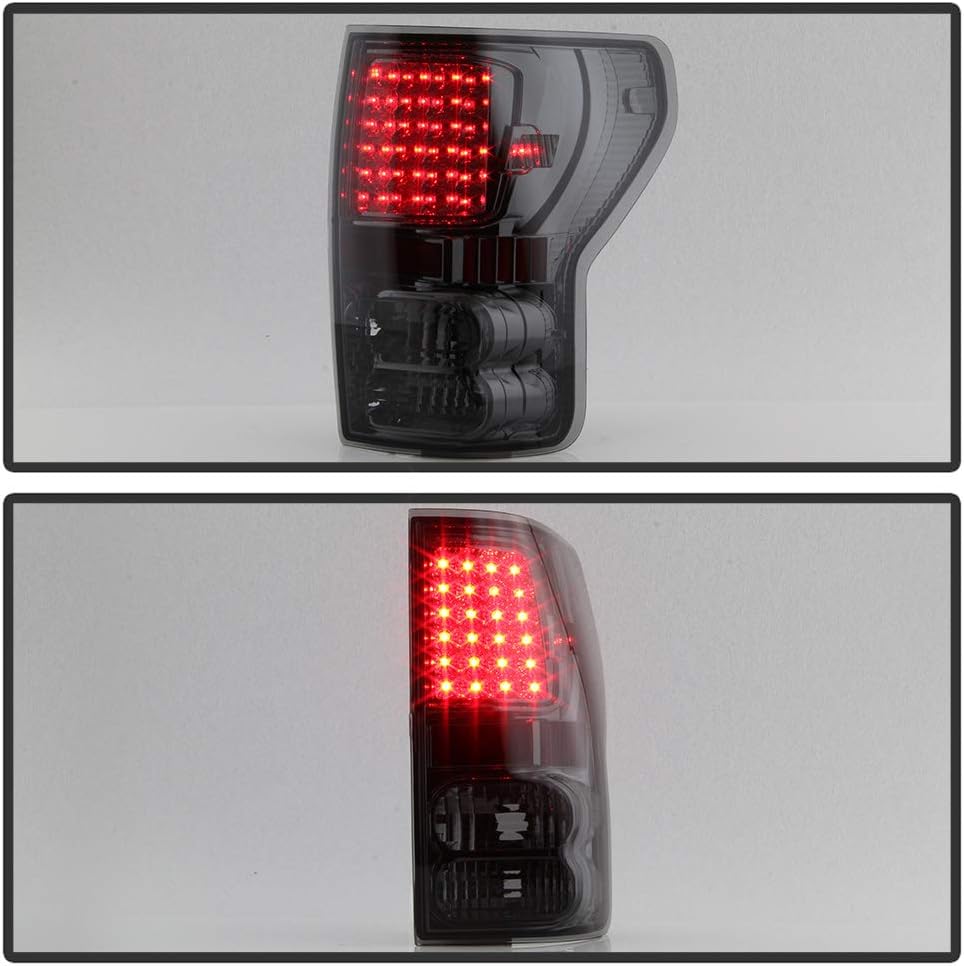 Smoked Lens LED Tail Lights Brake Lamps Assembly F451025