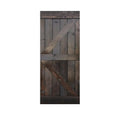 38 in. x 84 in. Knotty Pine Solid Wood Interior Barn Door Slab V504645