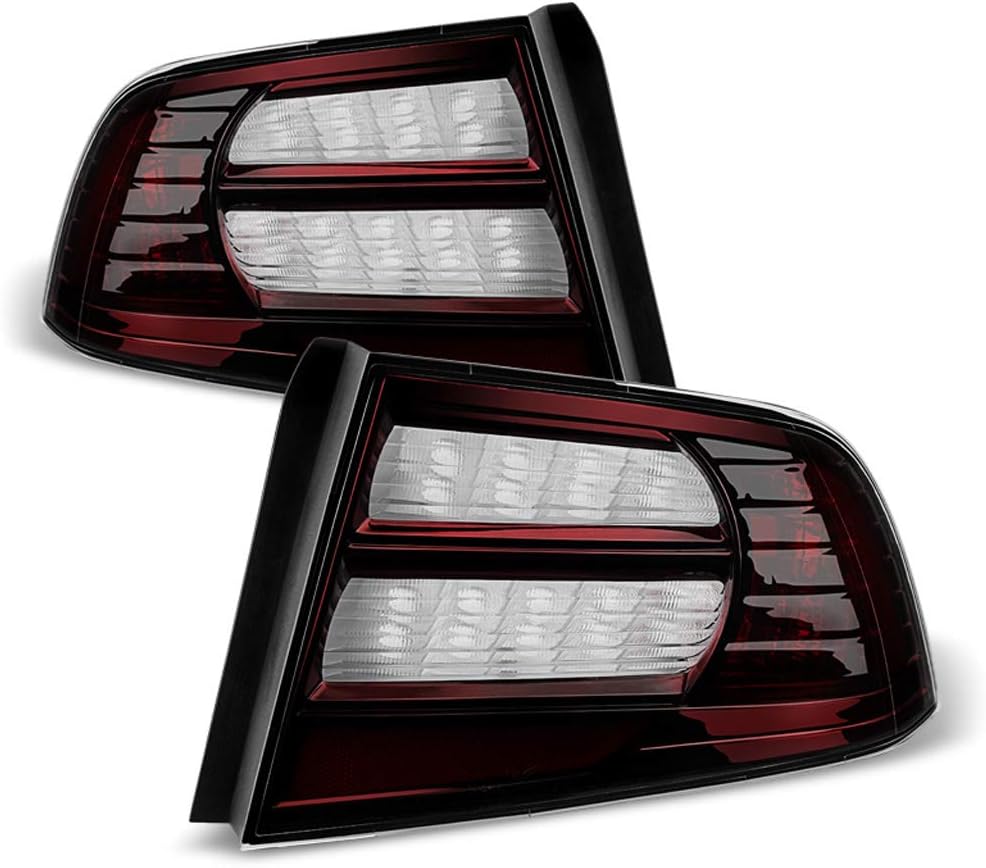 Black Tinted Tail Lights Brake Lamps Replacement Q6151