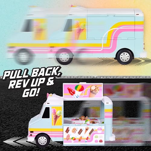 12” Ice Cream Food Truck with 16 Pieces F640139