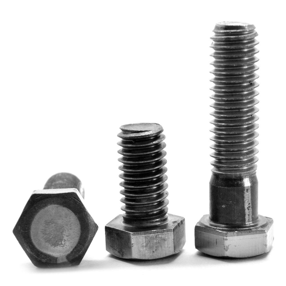 Coarse Thread A307 Grade A Hex Bolt Low Carbon Steel Plain Finish U34026