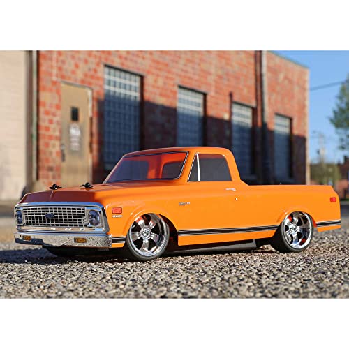 1/10 1972 Chevy C10 Pickup Truck V100 AWD RTR Orange RC Truck P918