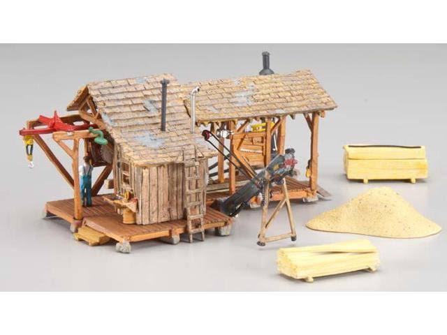 HO Built-Up Buzz Sawmill D7129