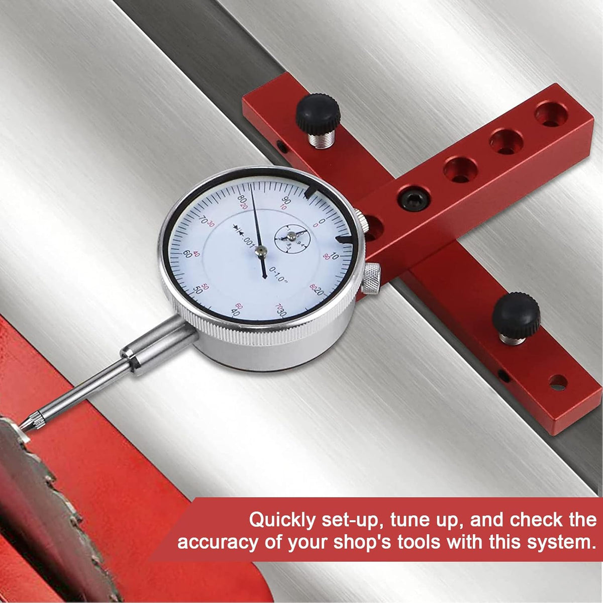 Adjustable Table Saw Dial Indicator Gauge B69414