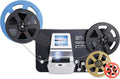 8mm & Super 8 Reels to Digital Film Scanner Converter with 2.4 Screen L22707