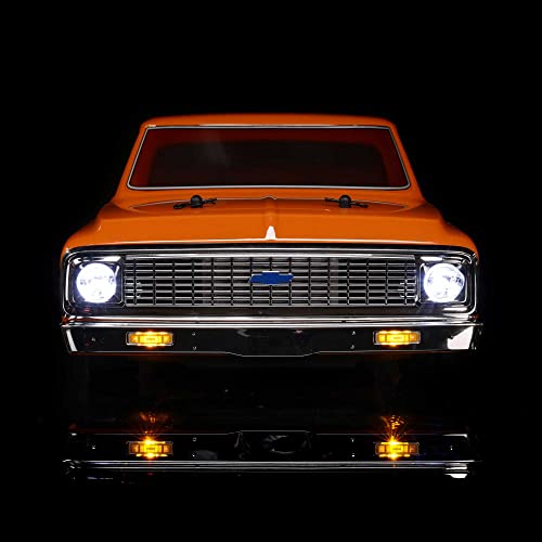 1/10 1972 Chevy C10 Pickup Truck V100 AWD RTR Orange RC Truck P918