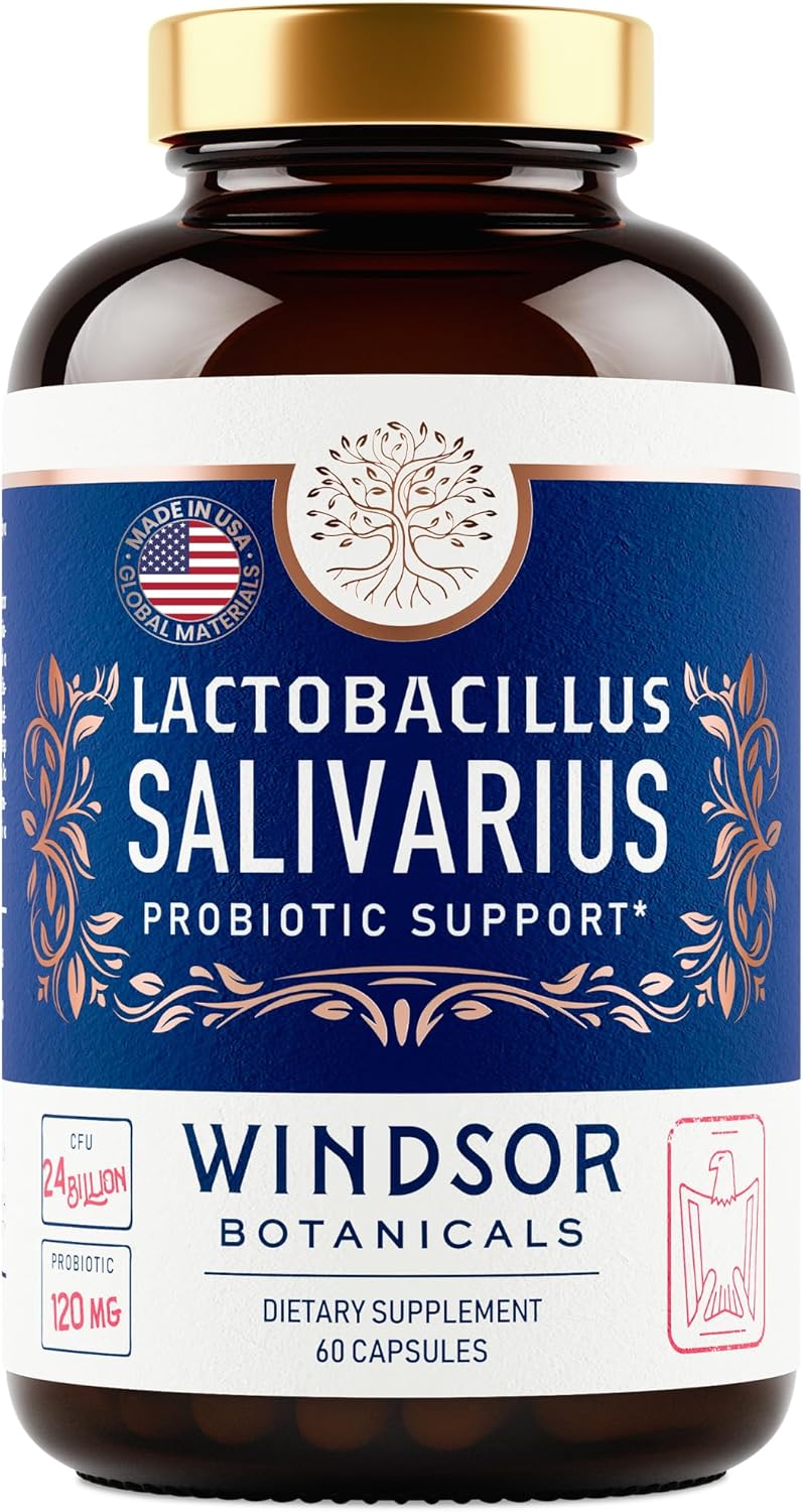 L Salivarius Probiotic Capsules, 24bn CFU, 60 Caps B803600