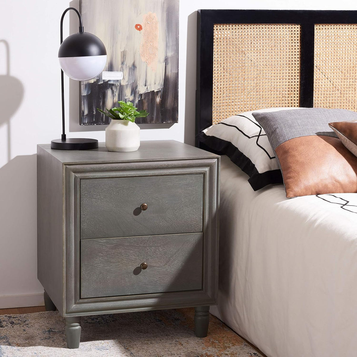 Steel Teal Accent Table R751847