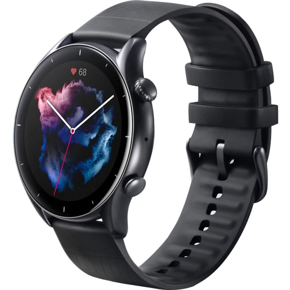 Smart Watch with GPS 150 Sports Modes 1.39” AMOLED Display Thunder Black T361