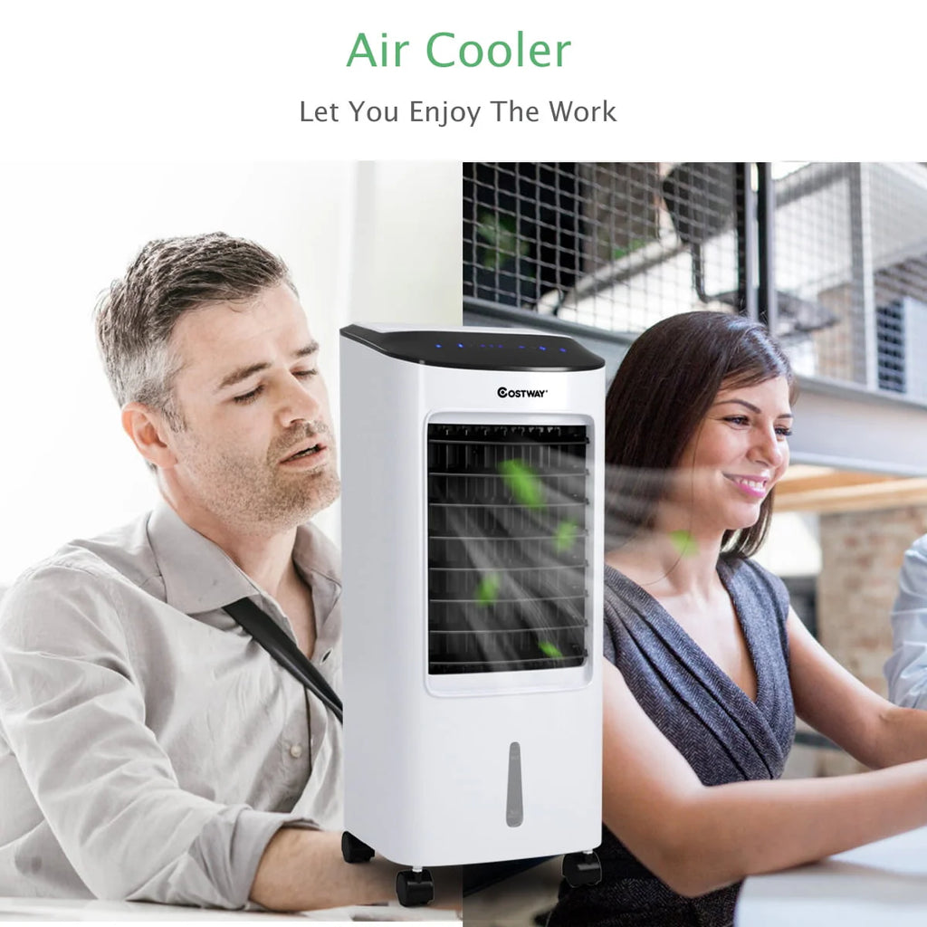 Portable Evaporative Air Cooler Fan & Humidifier with Remote Control U675705