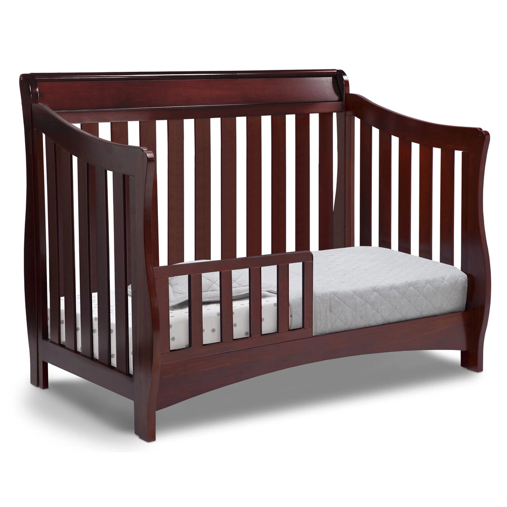 Black Cherry Espresso 4-in-1 Convertible Crib C4490