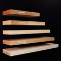 Floating Shelf, 36"L x 10"D x 2.5"T, Solid Wood and Wood Veneer M605