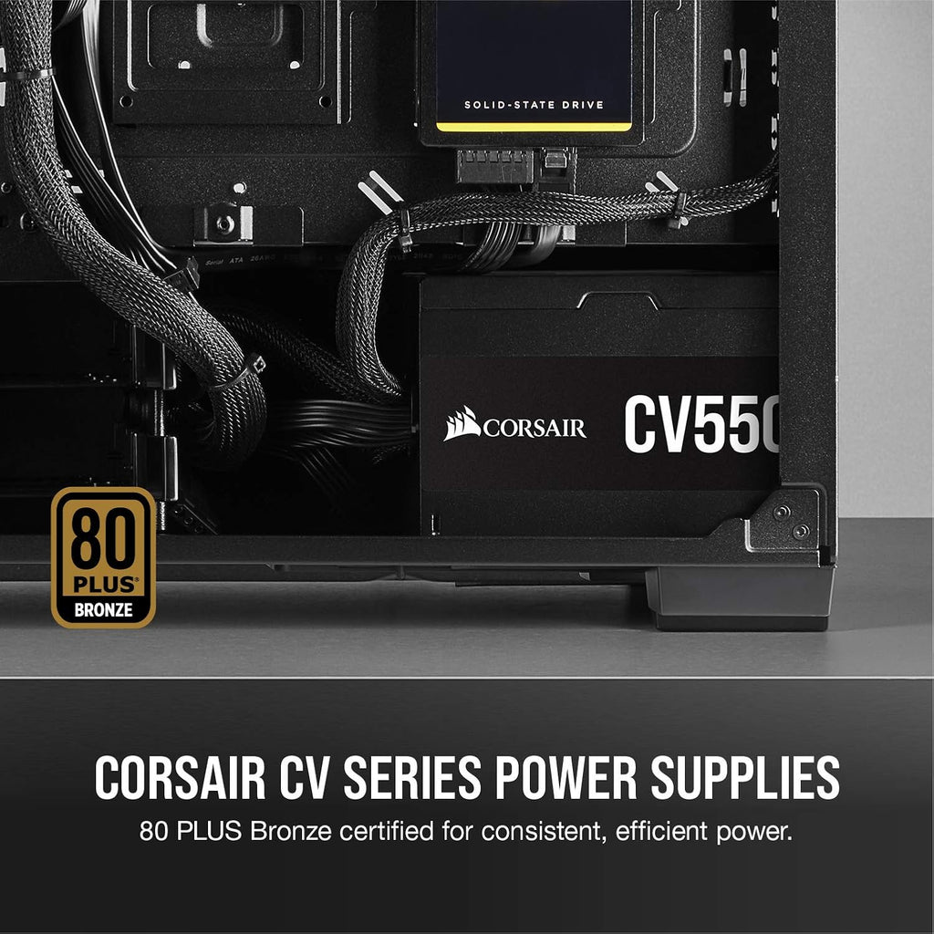 550 Watt 80+ Bronze Fixed Cable Power Supply N9085