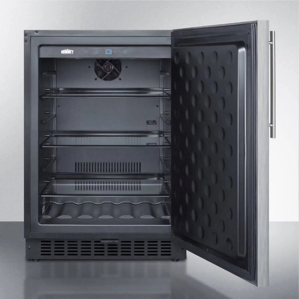 24 in. Stainless Steel Outdoor Built-in Refrigerator with Lock K108704