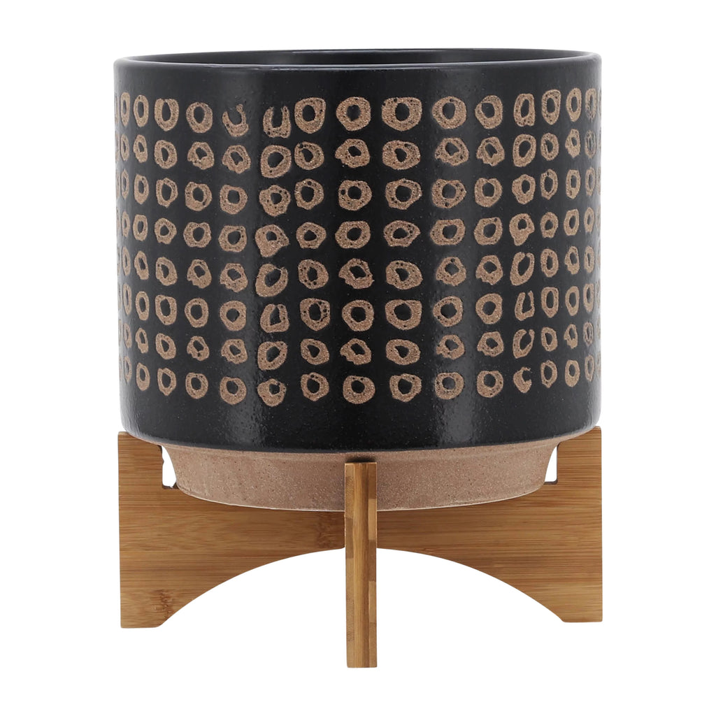 Ceramic Planter On Stand Z59957