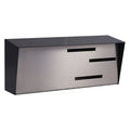 Black Wall Mounted Mailbox D8073