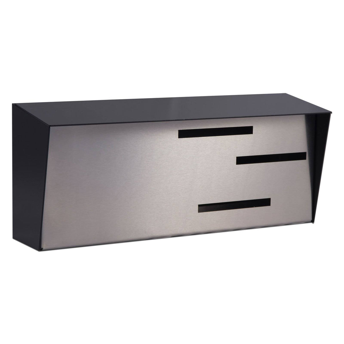 Black Wall Mounted Mailbox D8073