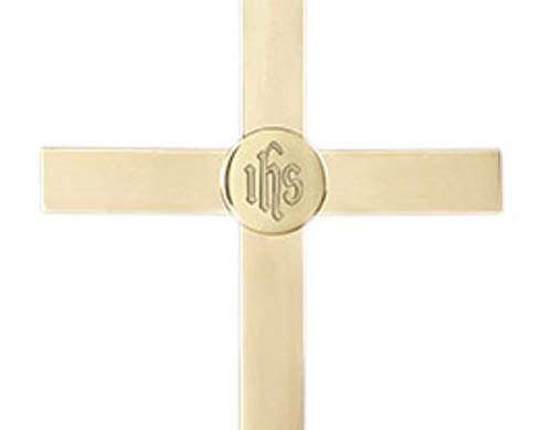 15 Inch Brass Altar Cross C8172