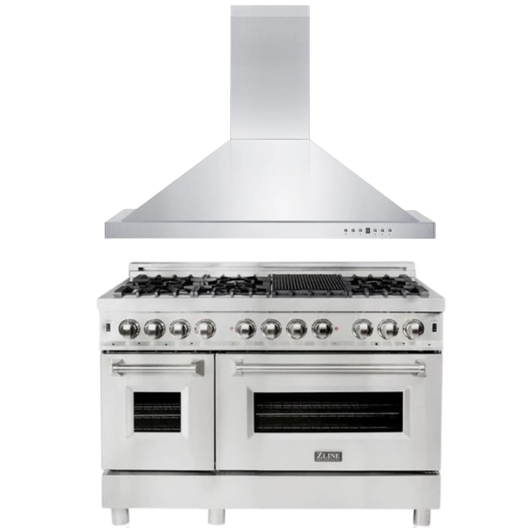 48 in. Dual Fuel Range & Range Hood U67417
