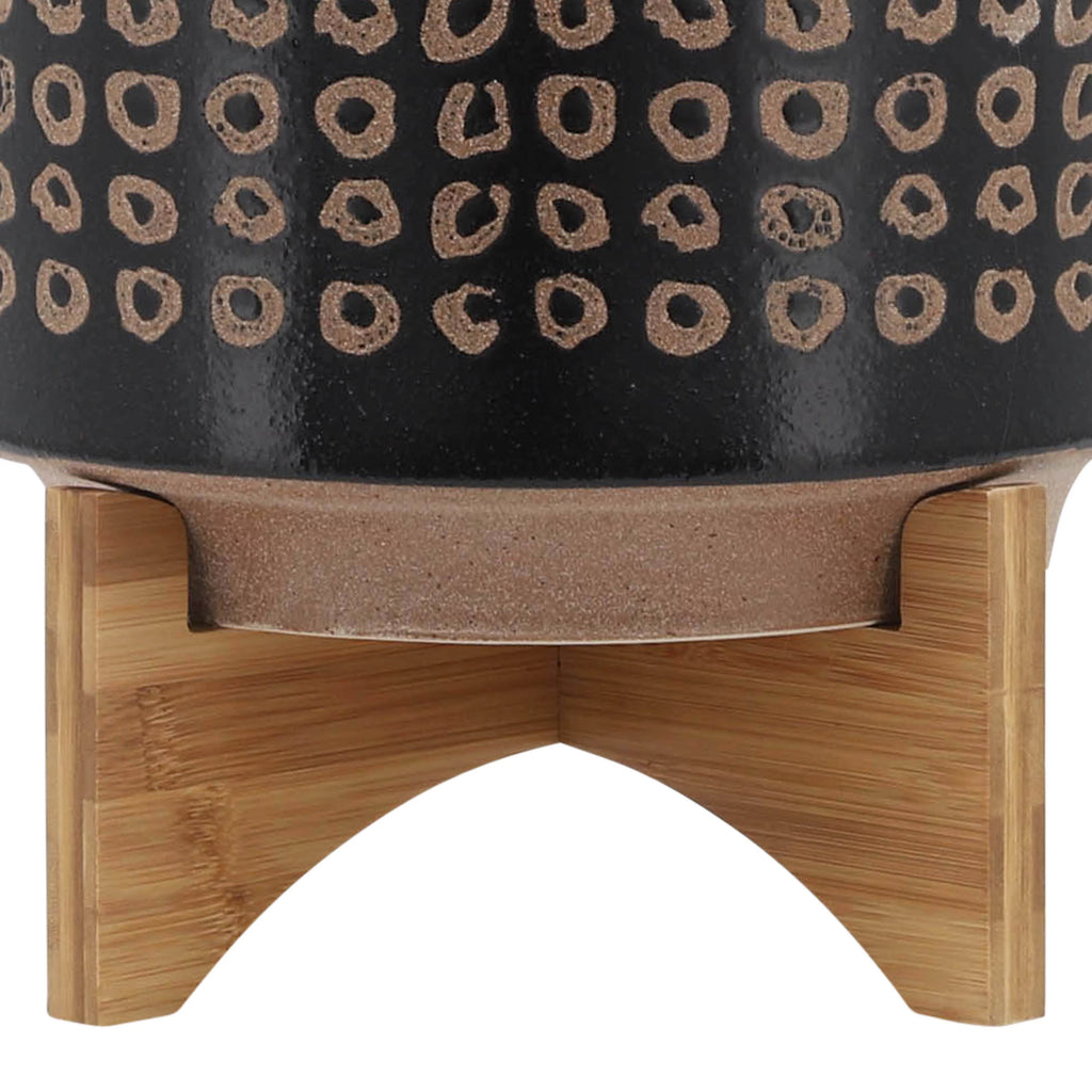 Ceramic Planter On Stand Z59957