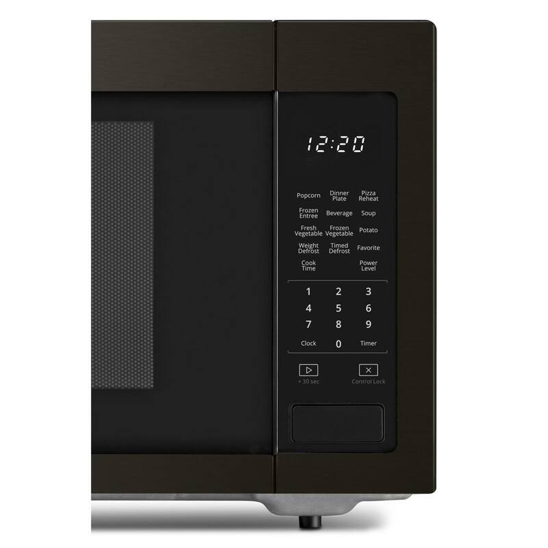1.6 cu. ft. Black Stainless Countertop Microwave U921279