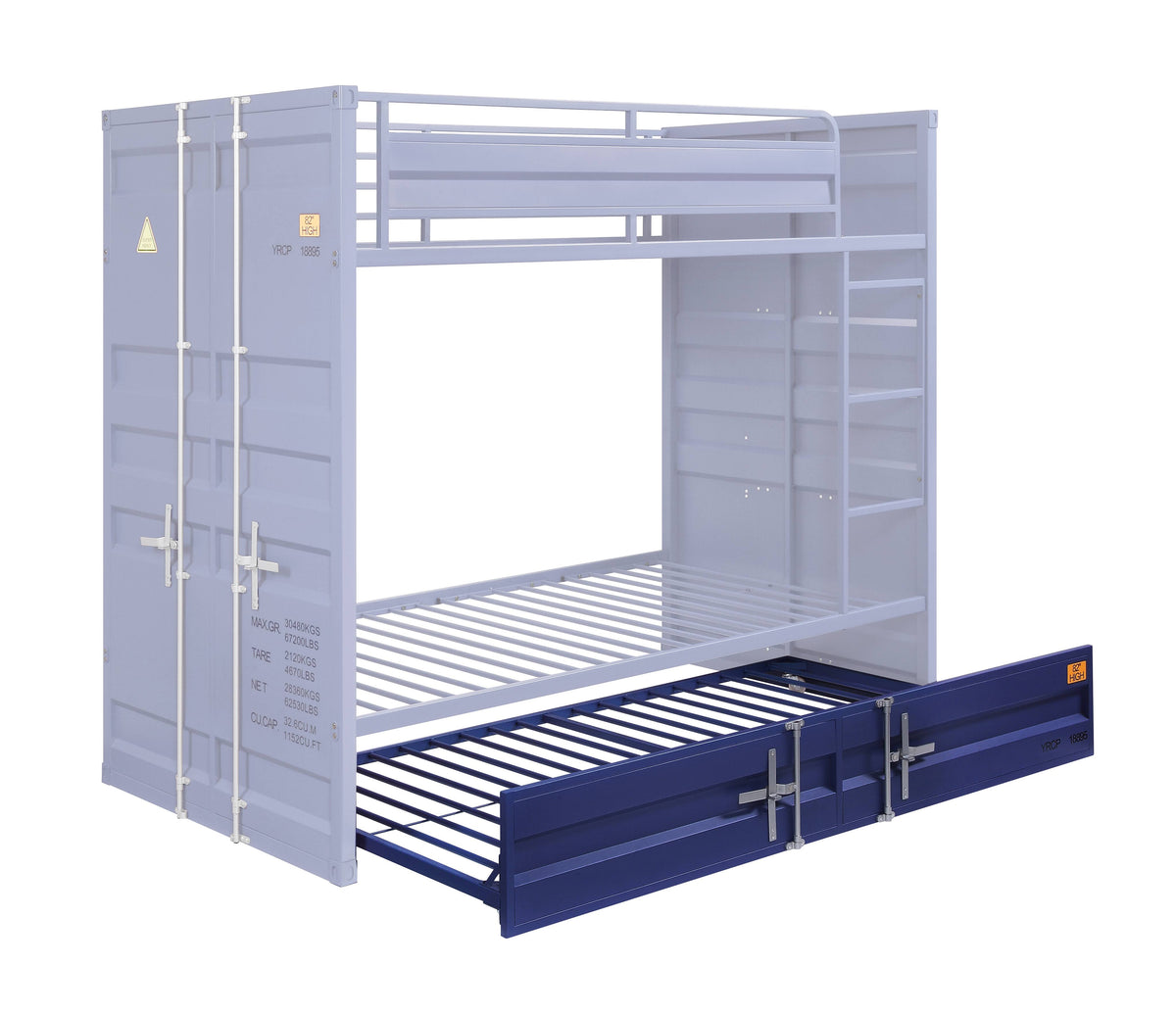 Blue Twin Trundle I611