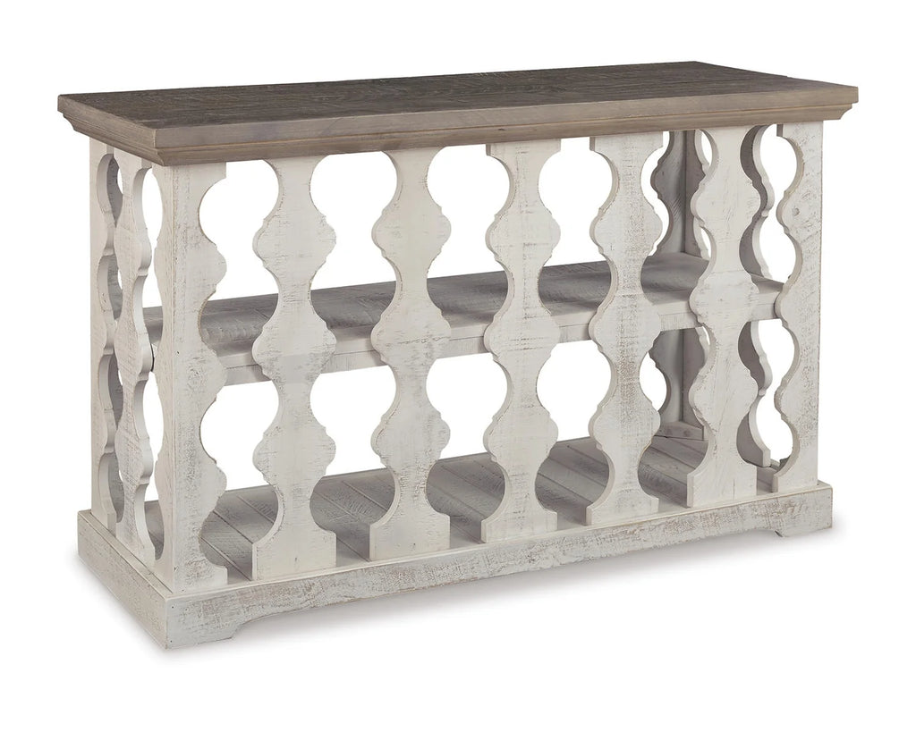 Gray/White Sofa Console Table J642625
