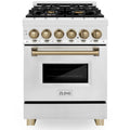 24 2.8 cu. ft. Dual Fuel Range Stainless Steel R1813