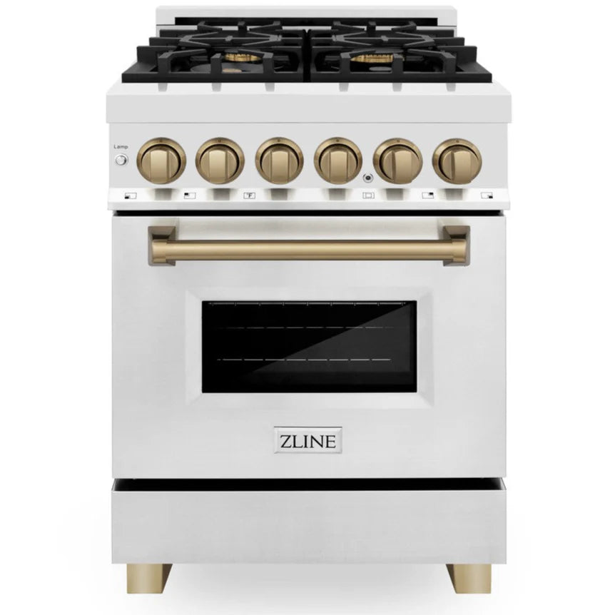 24 2.8 cu. ft. Dual Fuel Range Stainless Steel R1813