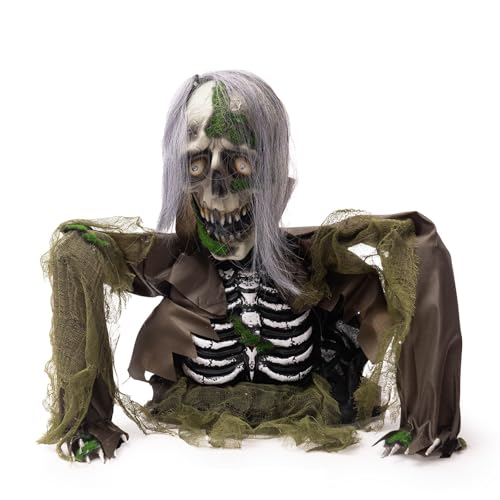 Zombie Decoration with Glowing Eyes and Sounds G675