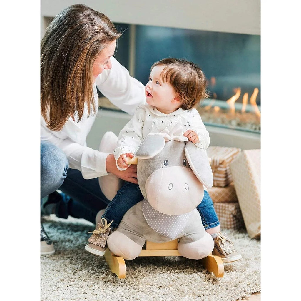 Rocking Animal for Children 10-36 Months Beige L8538