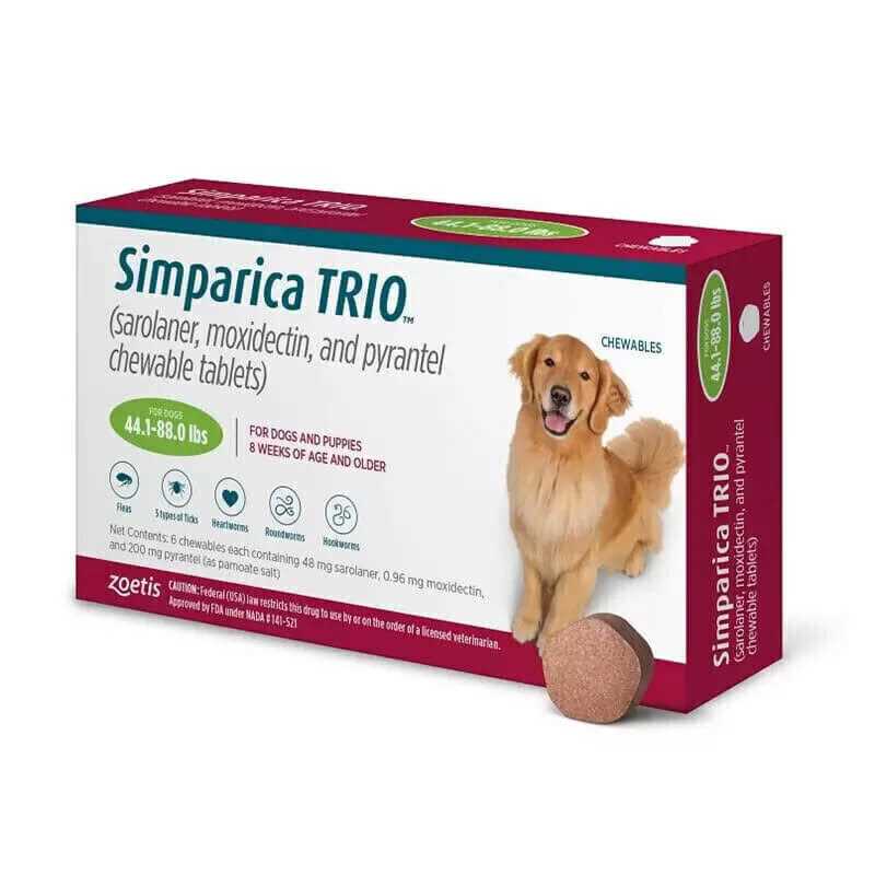 44.1-88 lbs. Dogs 6 Month Supply B737
