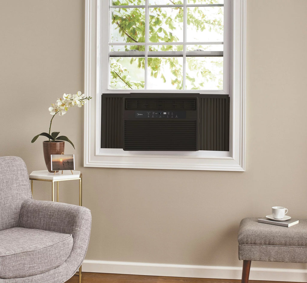 10,000 BTU 115V Smart Window AC with Remote, White Z4786
