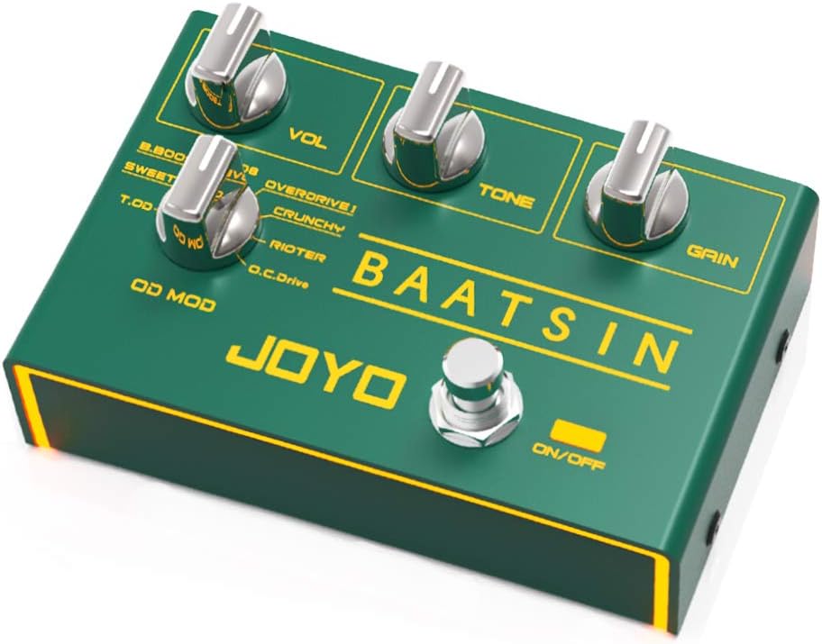 Overdrive & Distortion Pedal with 8 Classic OD/DS Sounds for Electric Guitar, Pack of 2 G71851