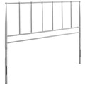 Queen Metal Stainless Steel Headboard in Grey H53845