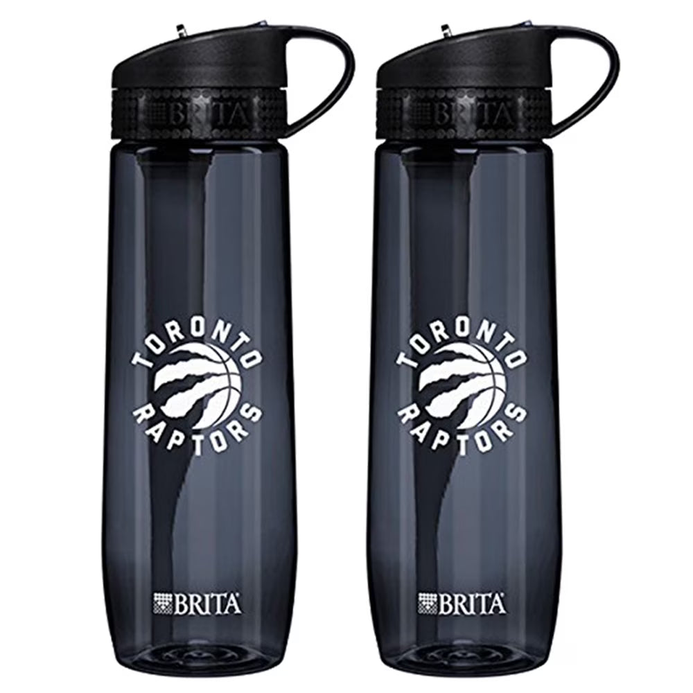 Black Hard Sided Water Filtration Bottle (Pack Of 2) E1890