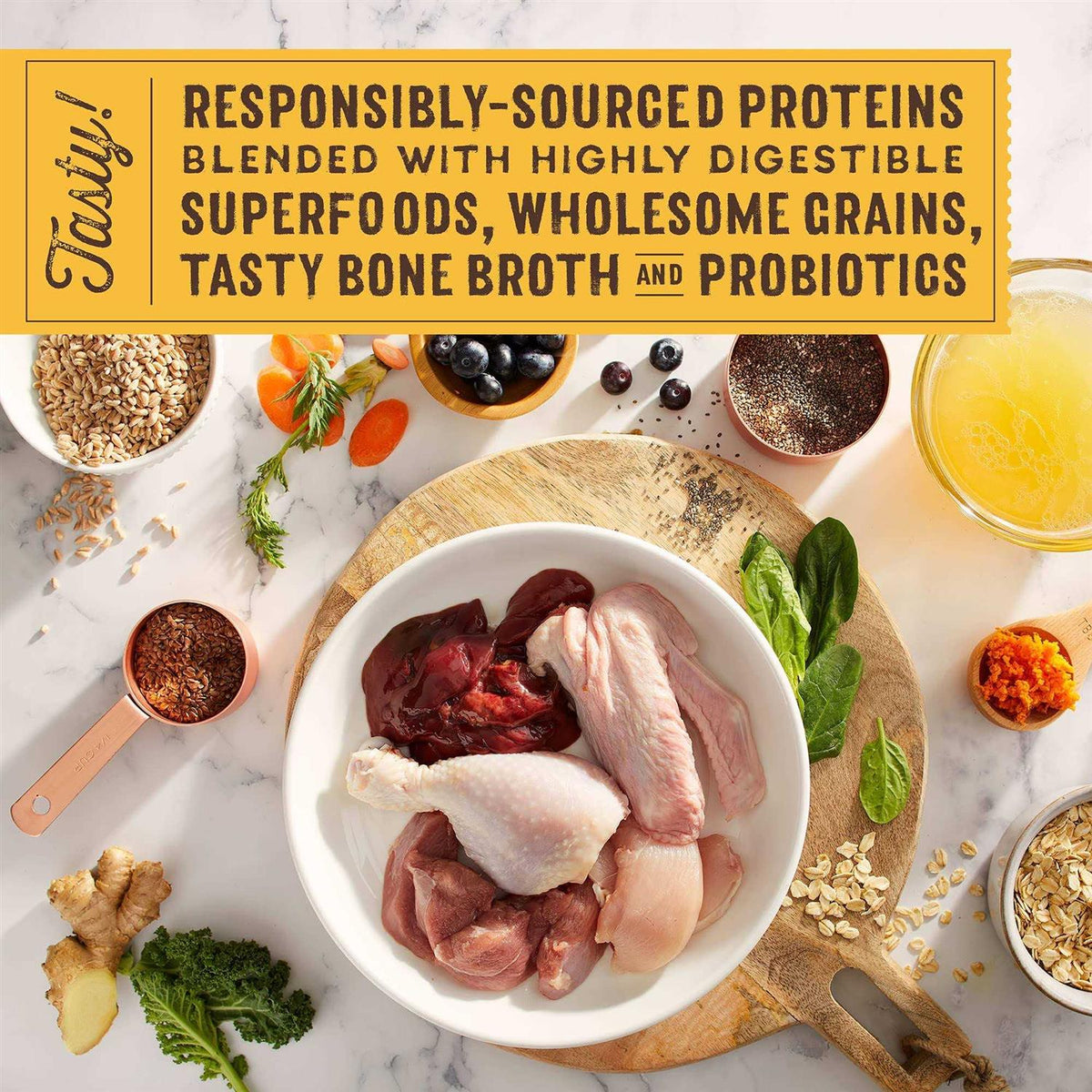 Cage Free Chicken & Duck Recipe with Superfoods S7144