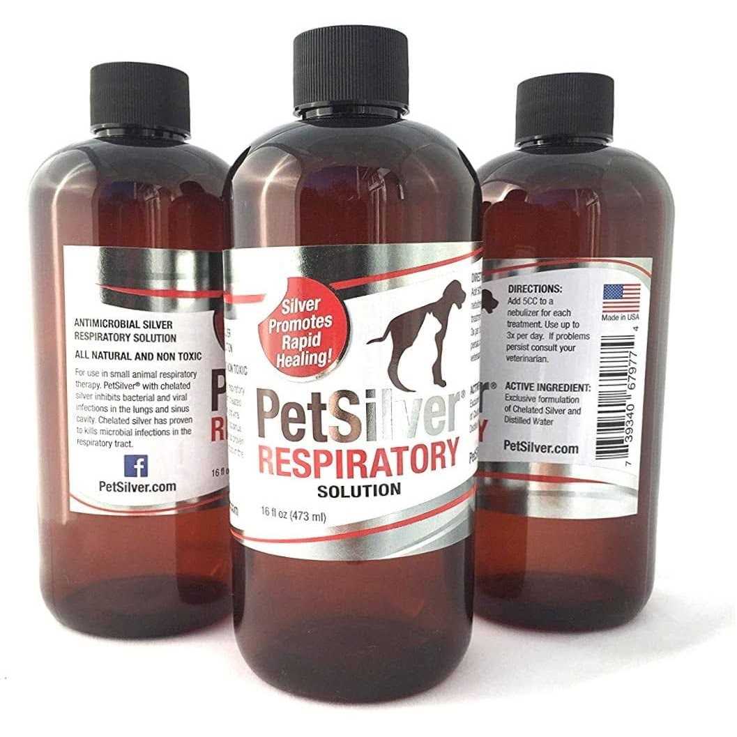 Chelated Silver Respiratory Solution for Cats and Dogs C469