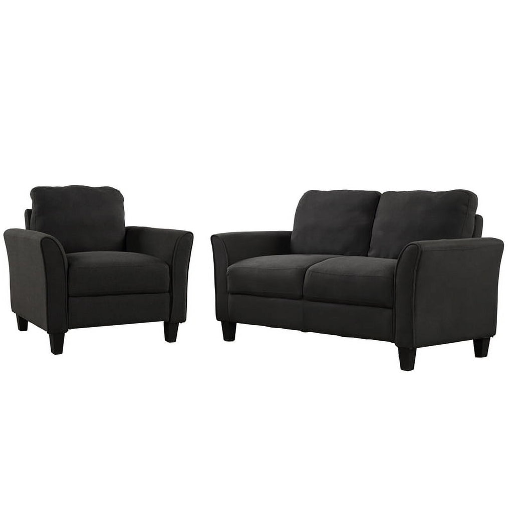 3 Piece Polyester-blend Upholstered Sofa Set B425