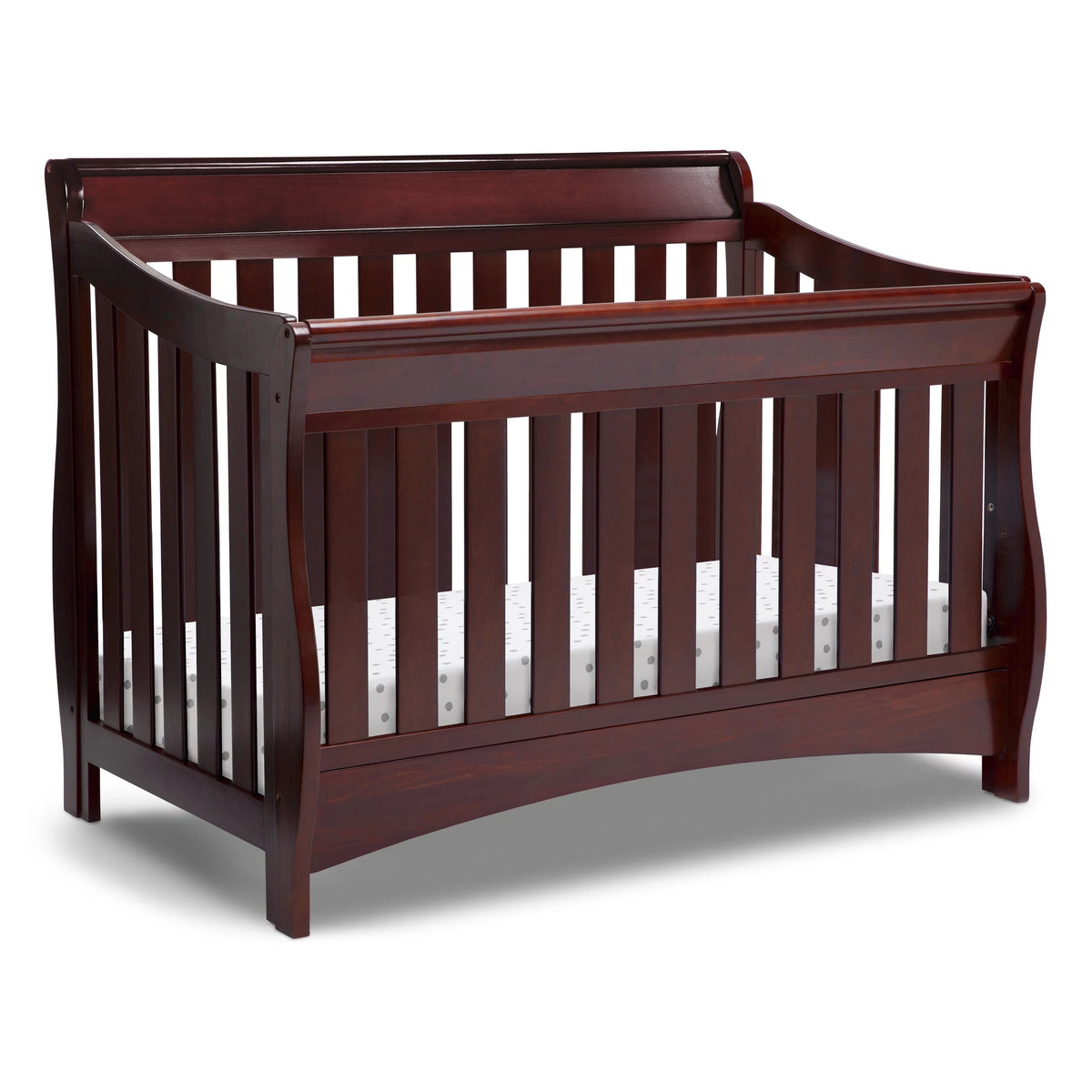 Black Cherry Espresso 4-in-1 Convertible Crib C4490