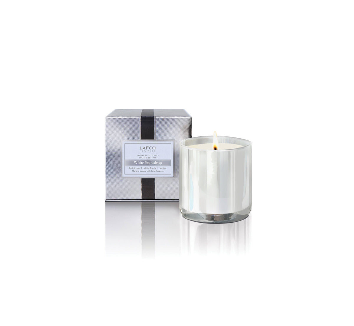 White Snowdrop Candle 6.5 oz Q359467