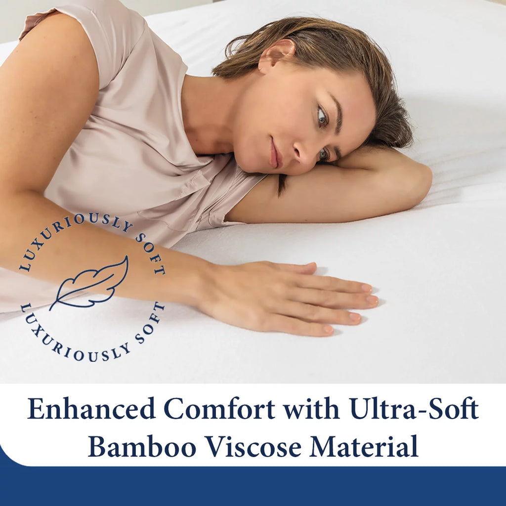 100% Waterproof Bamboo Mattress Protector Full P403