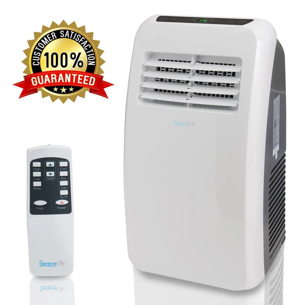 8,000 BTU Portable Air Conditioner with Dehumidifier and Fan Modes S321